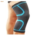 thumbnail image 3 of 1PCS Knitted sports knee pads, running basketball, cycling fitness, anti slip, breathable nylon knee pads for men and women, 3 of 6
