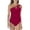 Z-RD1709, variant on JIAYUE Women Swimsuit Sets One-Shoulder Asymmetrical Neck Solid Color Two Piece Gathering Tankini Sexy High Waist Bikini Split Skirt Pool Female Swimwear