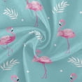 thumbnail image 2 of Coolnut 60" Flamingo Outdoor Tablecloth with Umbrella Hole and Zipper, Waterproof Round Tablecloth for Party,Patio,Picnic,Holiday Dinner,Summer, 2 of 7
