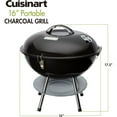 thumbnail image 3 of Cuisinart 16-in Portable Charcoal Grill, 3 of 10