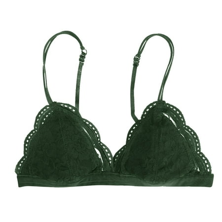 zuwimk Push Up Bras For Women Women s Beauty Back Smoothing Minimizer Bra Green L