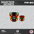 thumbnail image 4 of Kalair GFX Graphics Kit for Yamaha PW80 (1990-2008) Shatter Series, 4 of 5