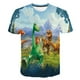 thumbnail image 2 of Children Dinosaur T-Shirts Boys Girls Cartoon 3D Tee Tops Kids Casual T Shirts Child Print TShirts 3-14 Years Old12T Gong Bohan LED, 2 of 2