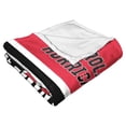thumbnail image 5 of Carolina Hurricanes NHL Colorblock Personalized Silk Touch Throw Blanket, 50" X 60", 5 of 5