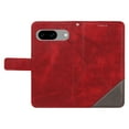 thumbnail image 6 of Designed for Google Pixel 8 Case Wallet, Men Women Flip Folio Cover with PU Leather Stand Credit Card Holders Slots Wrist Strap Magnetic Clasp Phone Case for Google Pixel 8, Red, 6 of 11