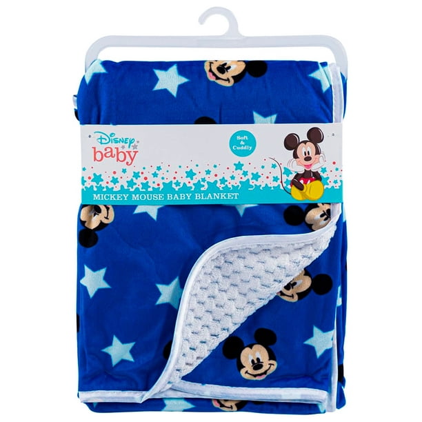 Cobija Polar Para Bebe De Mickey O Minnie Mouse