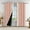 Pink, variant on Aofoto GrayBlackout Curtains, Thermal Insulated Noise‑Reducing Grommet Window Drapes for Bedroom Living Room, 2 Panels, 42" W x 84" L