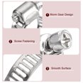 thumbnail image 4 of Worm Gear Hose Clamp, 24pcs 1"-1 1/2" Adjustable Stainless Steel Hose Clamps for Securing Hose, 4 of 5
