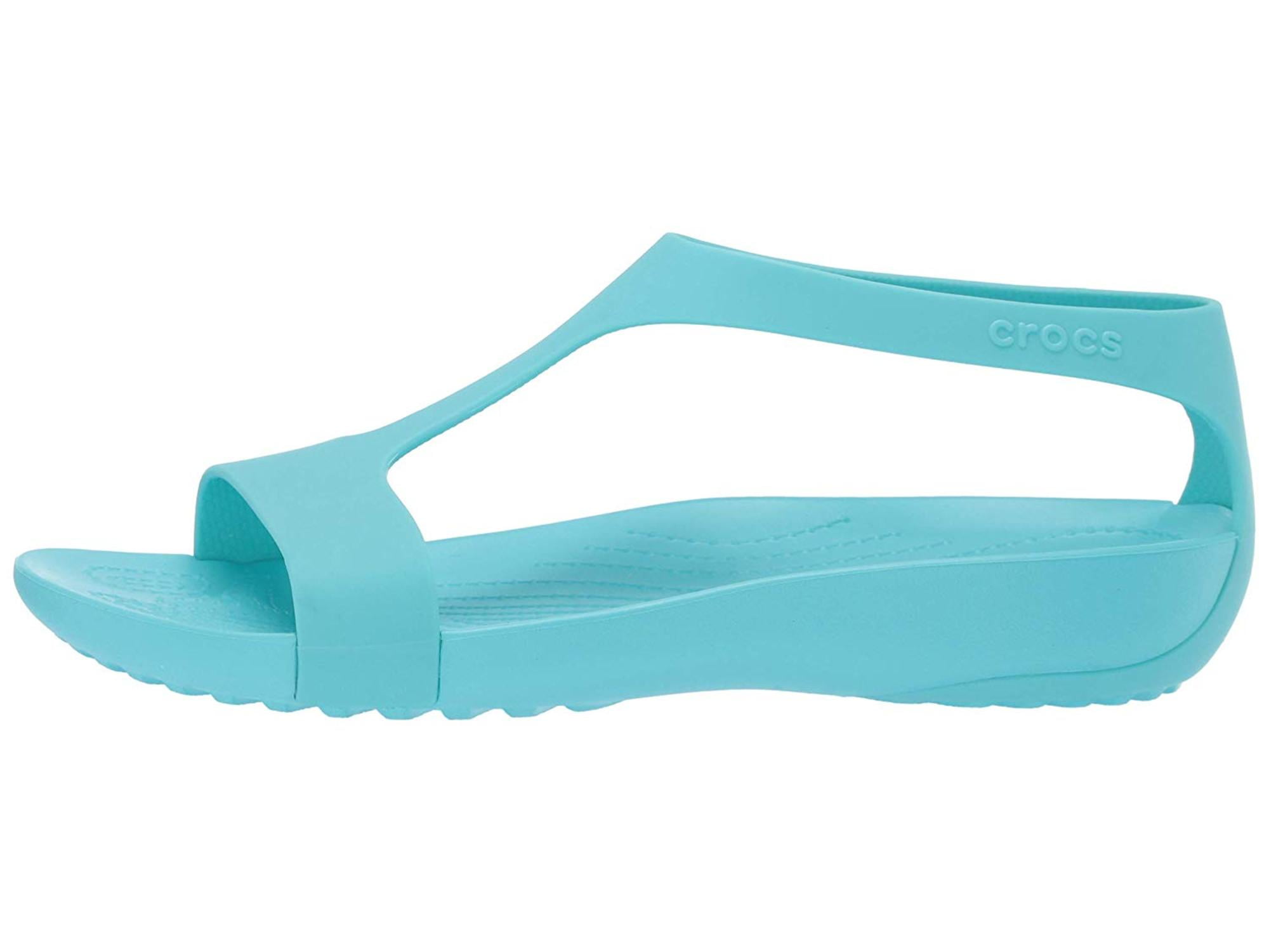 crocs women's serena flat sandal