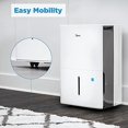 thumbnail image 2 of Midea MAD22C1AWS 2019 DOE 22 Pint Reusable Air Filter Dehumidifier White, 2 of 3