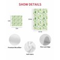 thumbnail image 7 of Spring Leaves Kitchen Dish Towels for Drying Dishes Set of 2, Pastoral Garden Botanical Watercolor Waffle Weave Microfiber Hand Tea Bathroom Towels Quick Dry & Absorbent Towel 12x12, 7 of 7