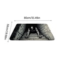 thumbnail image 4 of Halloween Decorations-Halloween 3D Scary skeleton Doormat,Creepy Monster Visual Illusion Entryway Rug,Non Slip Rubber Back Rug for Porch Hallway Indoor Outdoor Rug Home Decor, 4 of 7