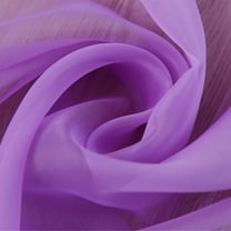 SLYNSHome Sheer Curtains 98.4 Inches Long,Purple Lightweight Elegant Window Curtains with Light Filtering Window Treatments for Bedroom Living Room Yard Patio Villa Home Decoration