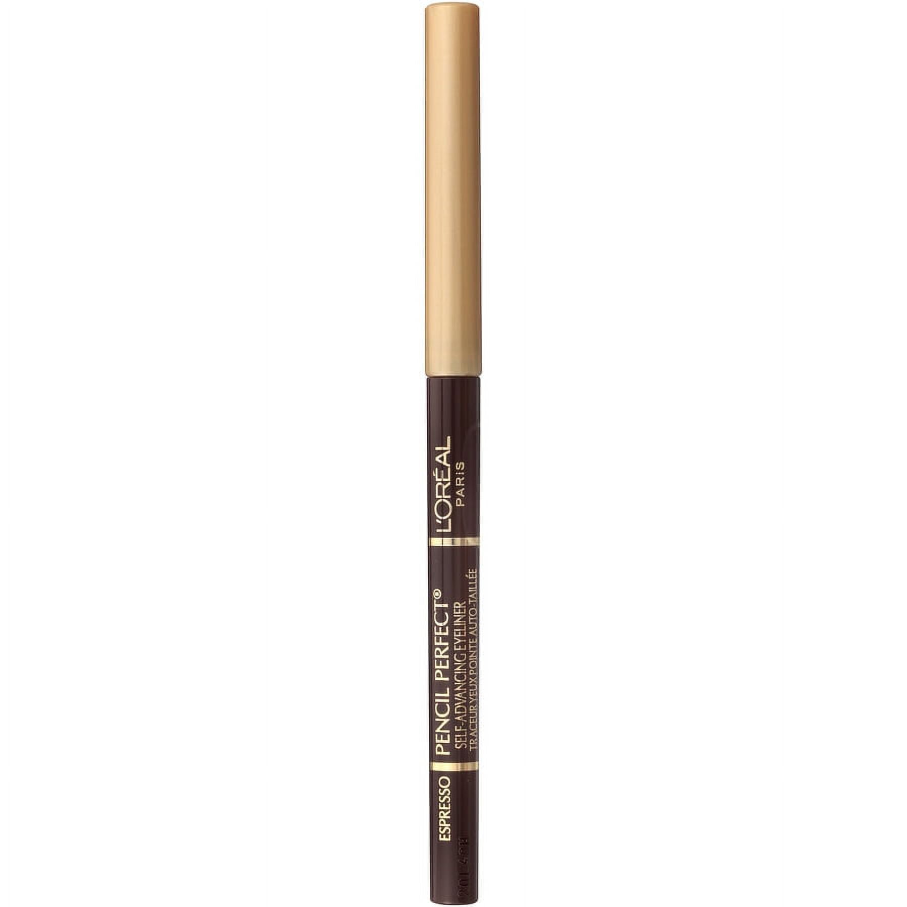(2 pack) L'Oreal Paris Pencil Perfect Self Advancing Eyeliner, Expresso