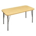 thumbnail image 6 of Tot Mate Children's Rectangular Table, Adjustable Legs Height, Short 14" to 23", Ready-to-Assemble, 6 of 6