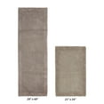thumbnail image 2 of Better Trends 2 Piece Premium Bathroom Rug Set 100% Cotton Soft Tufted Reversible Bath Rug Water absorbent Bath Mat for Bathroom Shower and Tub Use, Edge Collection Beige (21" x 34" | 20" x 60"), 2 of 3