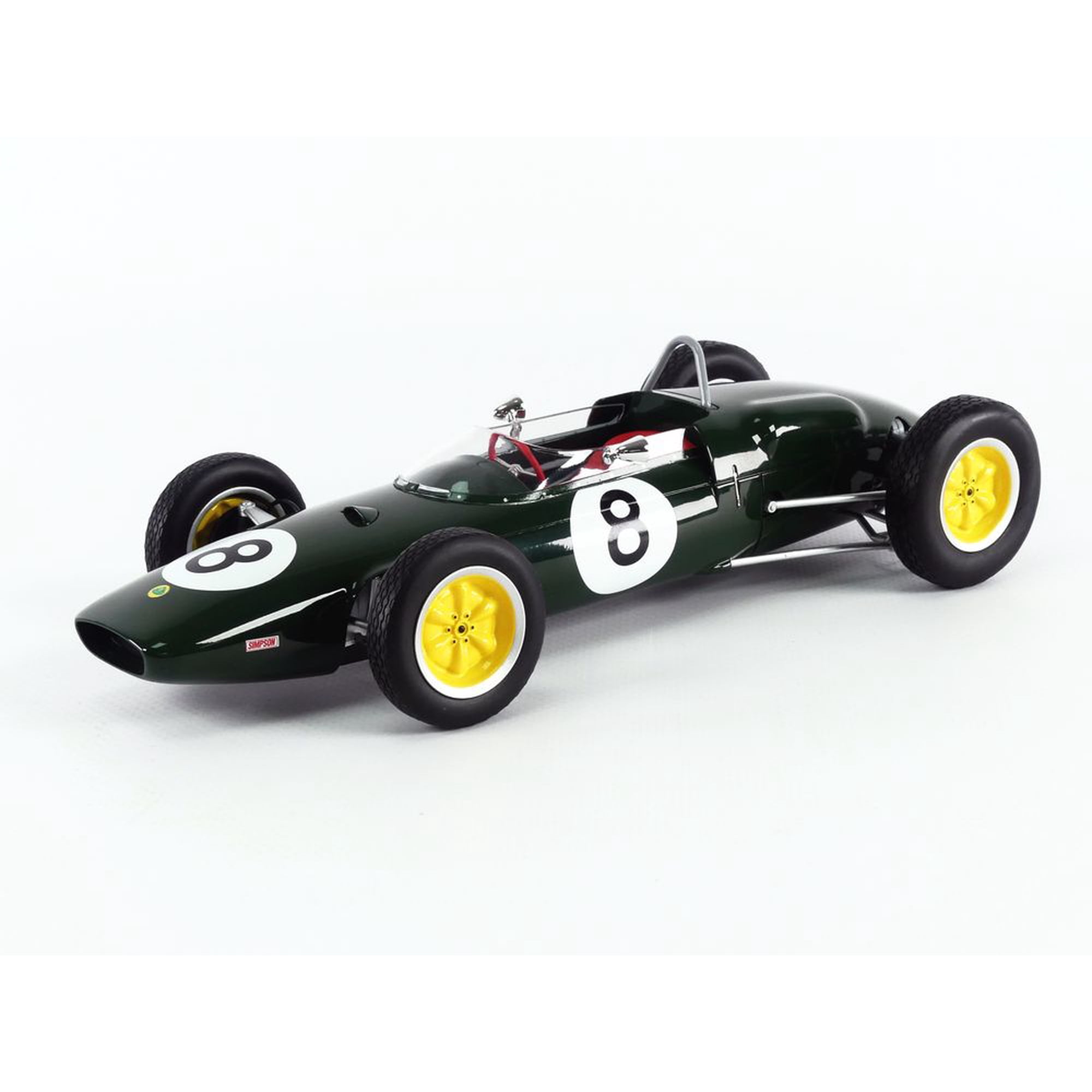 TECNOMODEL MYTHOS 1/18 - LOTUS 21 Climax - GP France 1961 (J. Clark )
