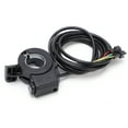 thumbnail image 1 of Electric Bike Thumb Throttle Handle, Trumpet Switch Integrated Sturdy  Waterproof Thumb Throttle Grip  for Electric Bicycle Modification, 1 of 7