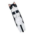 thumbnail image 4 of 3 toallas de mano divertidas con diseño de gato, paños absorbentes decorativos, paños de cocina estilos, 4 of 9
