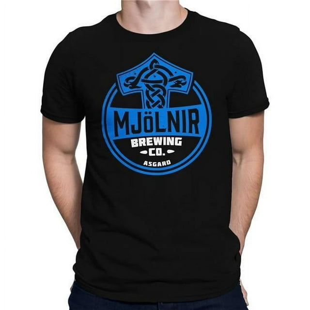 Thor tsthormjoinirbrewcoL Mjolnir Brewing Company Mens T-Shirt - Large