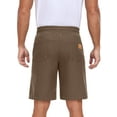 thumbnail image 5 of GIRUNS Men's Shorts Summer Beach Casual Elastic Waist Drawstring Shorts Brown M, 5 of 7
