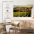 thumbnail image 4 of Elephant Stock Blenheim Vineyard Wall Art - Horizontal Multi Panel Canvas - Living Room Wall Decor - Nature Multi Panel - Gold And Green Decor - 23" x 14", 4 of 4