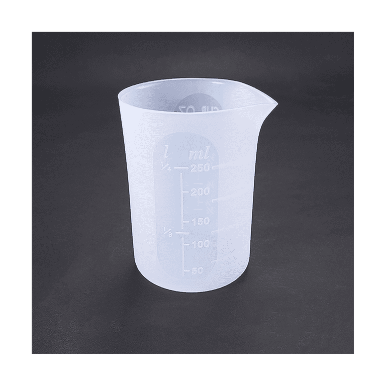  TEHAUX 1 Set Resin Kit Silicone Measuring Cup Silicone