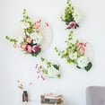 thumbnail image 5 of Silk Hydrangea Heads Artificial Flowers Heads and Stems Fake Hydrangea Flowers for Home Wedding Decor (Pure White), 5 of 5