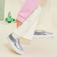 thumbnail image 7 of Unisex Adult Glitter Slip-On Shoes Fashion Low Top Sparkly Sneakers Casual Shiny Sequin Tennis Walking Shoes, 7 of 7