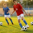 thumbnail image 2 of Hengguang 4 Pcs Soccer Shin Guards Set for Kids - Youth Protective Pads with 3 Pairs Socks, Lightweight Breathable Gear for Boys & Girls Ages 6-14, 2 of 7