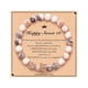 thumbnail image 1 of Ganfancp Pulsera Colgante de Amor Pulsera de Cuentas Tarjeta de Regalo de Navidad Ofertas Del Día Liquidación Pulsera*1 Tarjeta*1, 1 of 1