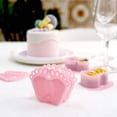 thumbnail image 2 of Efavormart 12 Pack - 3.5" Pink Baby Feet Favor Containers, Baby Shower Favors for Birthday, Candy Jars Decorations, 2 of 11