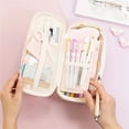 thumbnail image 5 of Clearance! Pencil Case Set for Students - All-in-One Pencil Pouch with Supplies, Great Gift for Back to School,Green, 5 of 9