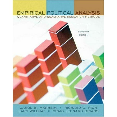 Empirical Political Analysis: Quantitative and Qualitative Research Methods [Hardcover - Used]