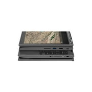 Lenovo 300e Chromebook 2nd Gen, 11.6\ HD, Touchscreen, Intel Celeron N4020, Intel UHD Graphics 600, 4GB RAM, 32GB Flash, Black, Chrome OS, 81MB0066US