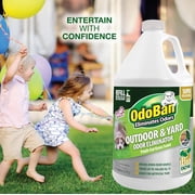 OdoBan Outdoor & Yard Odor Eliminator Super Concentrate Refill, 2 Gallons