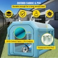 thumbnail image 3 of VEVOR Portable Inflatable Paint Booth, 13 x 8 x 8ft Inflatable Spray Booth, Car Paint Tent w/ Air Filter System & 2 Blowers, Upgraded Blow Up Spray Booth Tent, Auto Paint Workstation Motorcycle Garage, 3 of 9