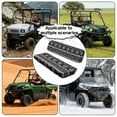 thumbnail image 4 of Yuyamidu Black Aztec UTV Seat Covers for Kawasaki Mule 3020 2001-2003, Comfortable UTV Seat Protective Cover Compatible with Kawasaki Mule 4010 Accessories Parts, 4 of 7