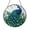 Acrylic 3.5 Inch, variant on Vibrant Ceramic Peacock Ornament, Colorful Round Window Hanging Art, Unique Suncatcher Decor