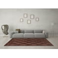 thumbnail image 3 of Ahgly Company Indoor Rectangle Abstract Light Blue Modern Area Rugs, 2' x 3', 3 of 4