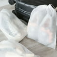 thumbnail image 4 of Halloween Decorations Cute Shoe Bags For Travel 50 Pack Travel Shoe Bags For Packing Translucent Drawstring Shoe Non Woven Fabric Shoe Bags For Storage, 4 of 7