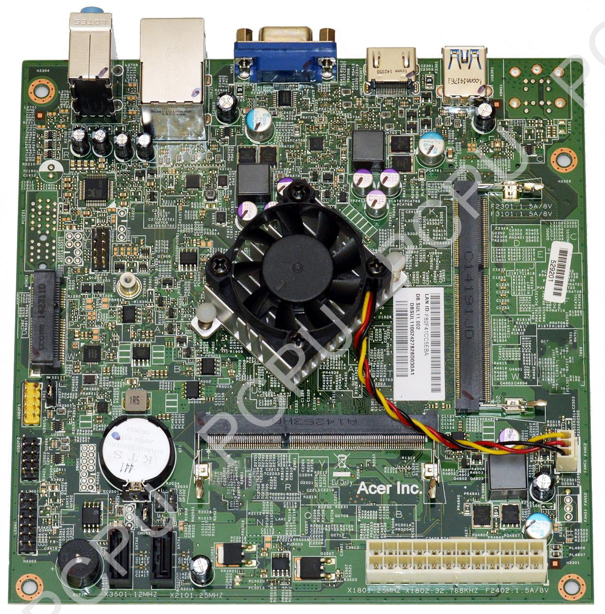 Db Sul11 002 Acer Aspire Axc 603g Desktop Motherboard W Intel Celeron