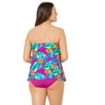 thumbnail image 2 of Swimsuits for All Flyaway Bandeau Tankini Set, 2 of 6