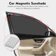 thumbnail image 1 of Car Sunshade Universal Magnetic Mesh Curtain Breathable Anti-direct Sun Auto Window Curtain Cover, 1 of 5