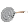 thumbnail image 1 of Round Heat Diffuser with Wooden Handle Coffee Milk diffuser simmer ring heat diffuser plate heat Cookware Metal Simmer Ring Kitchen Tool, 1 of 9