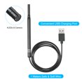 thumbnail image 3 of Graflsoa 3-in-1 Smart Ear Scope with LED Light, USB/Type-C Compatible for Android/PC, 5.5mm Lens for Ear, Nose, and Skin Inspection, Silver/Black Options, 70° Viewing Angle, 1m Cable, Waterproof Lens, 3 of 6