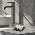 thumbnail image 2 of Unique Bargains 1 Pc Waterproof Soap Holder Curved Clear Brown Soap Holder for Bathroom 3.74"x3.74"x0.71", 2 of 6