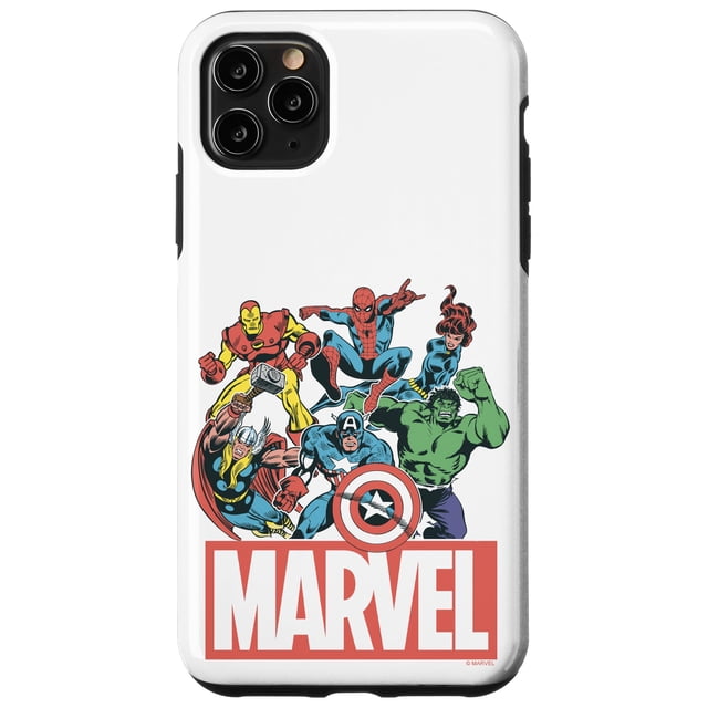 Funda para iPhone 11 Pro Max con Logo de Marvel Avengers