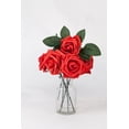thumbnail image 2 of GoDecor 50pcs Fleurs Artificielles Fausses Roses Décorations de Fête, 2 of 6