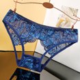 thumbnail image 3 of Bragas de encaje sin costuras para mujer, ropa interior transpirable, Tanga bordado, calzoncillos huecos, calzoncillos elásticos, lencería Sensual, 3 of 5